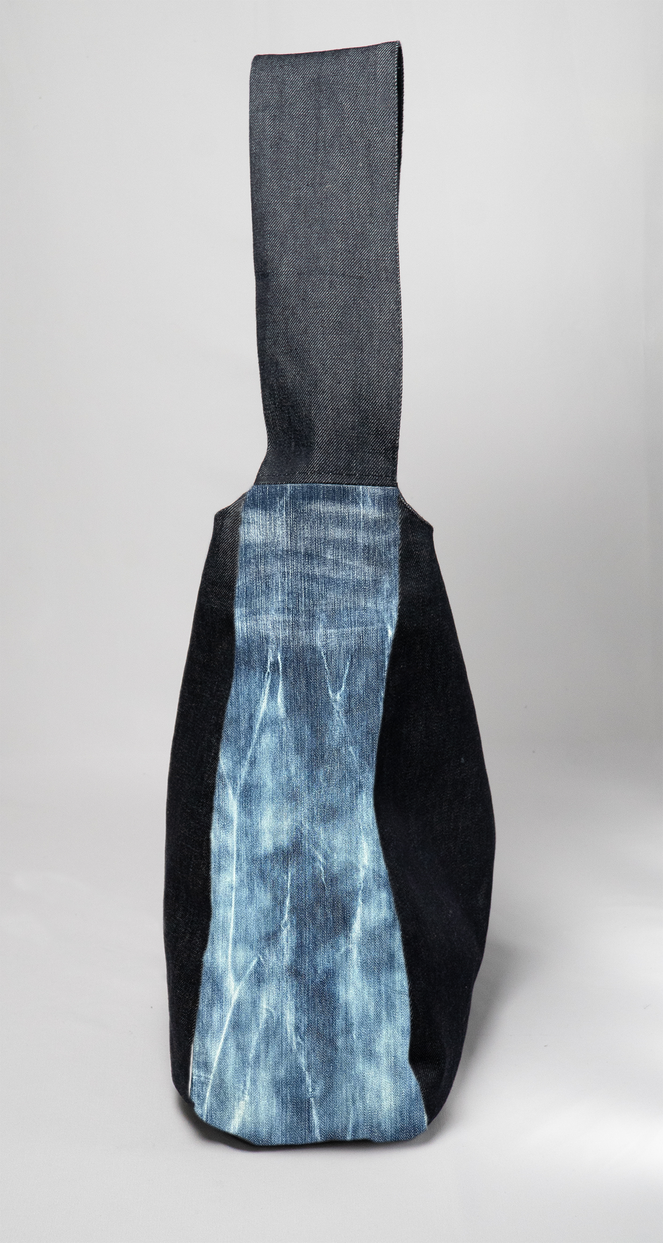 The Buckey Bag - Acid Tie Dye Medium Blue