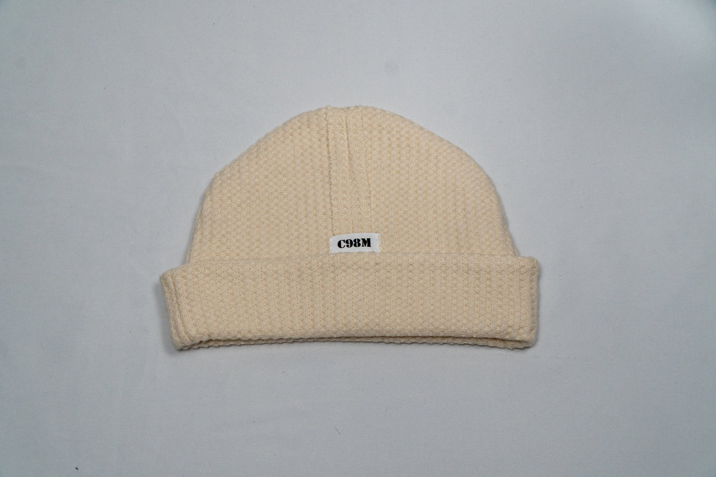 Chunky Waffle Knit Thermal Beanie