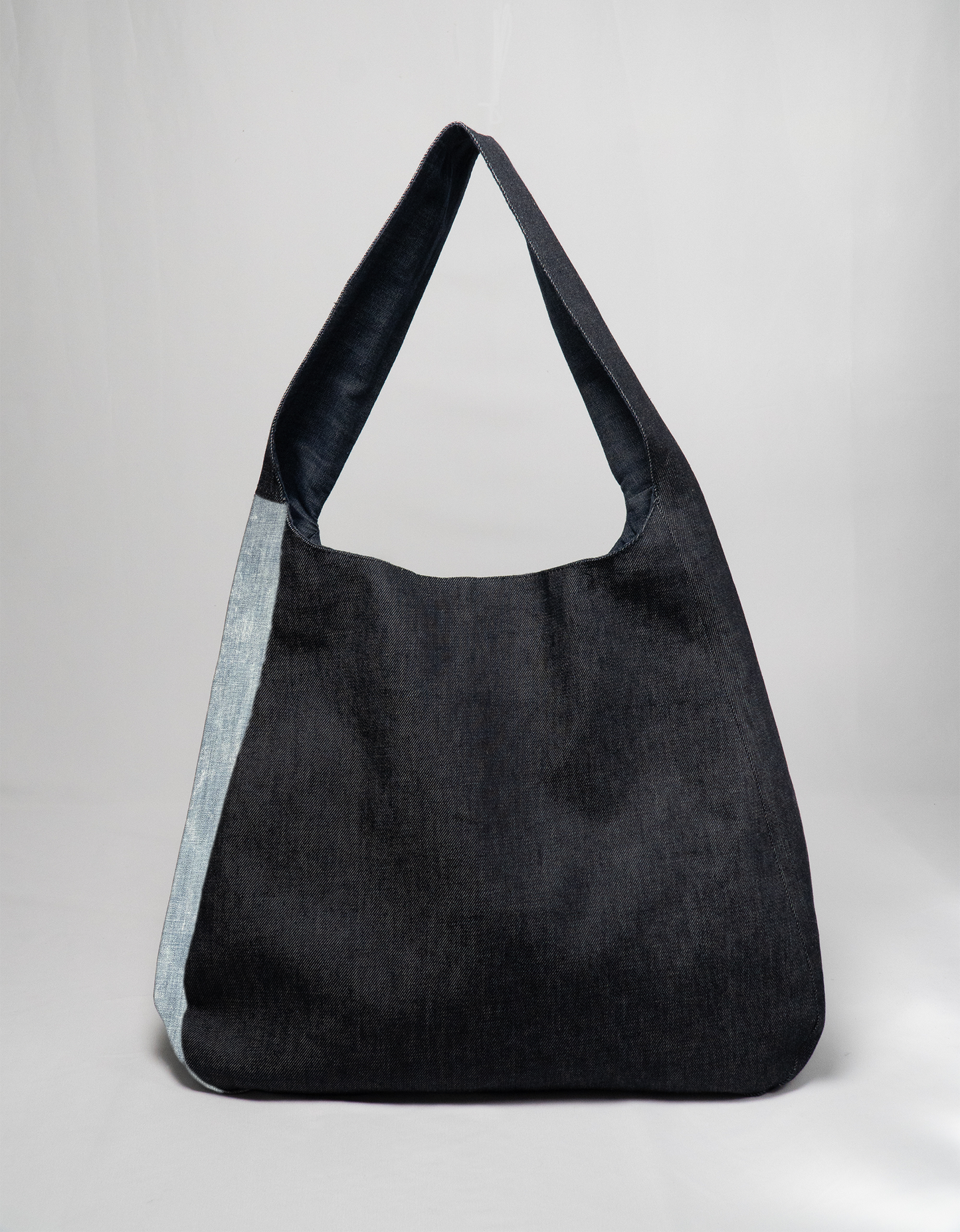 The Buckey Bag - Light Blue Acid Wash