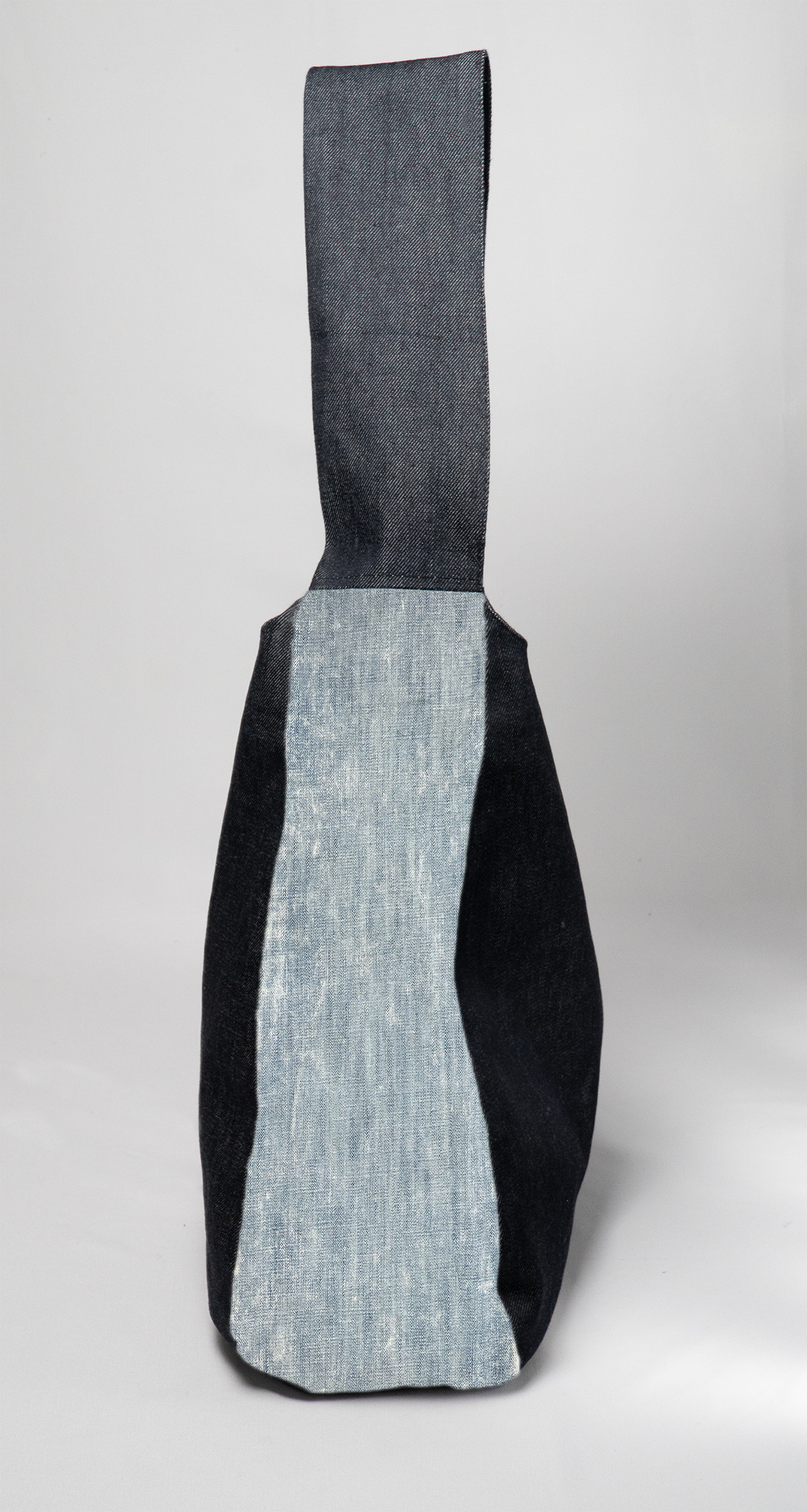 The Buckey Bag - Light Blue Acid Wash