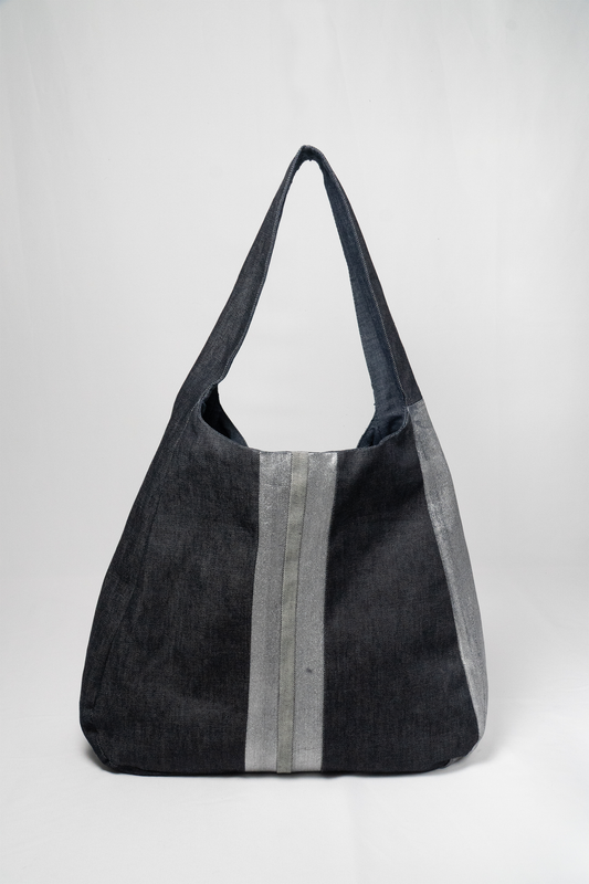 The Buckey Bag - Silver